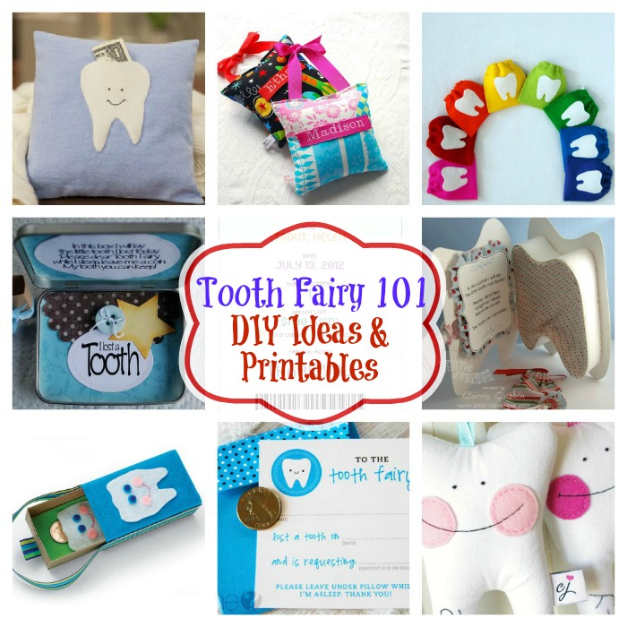 Sotiff Tooth Pillow Kit Including Lost Teeth Cute Fairy