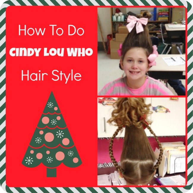 How To Do Cindy Lou Hair Do Tutorial