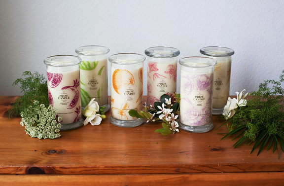 prize candle soy candles
