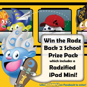 Radz Facebook Contest Image for Bloggers