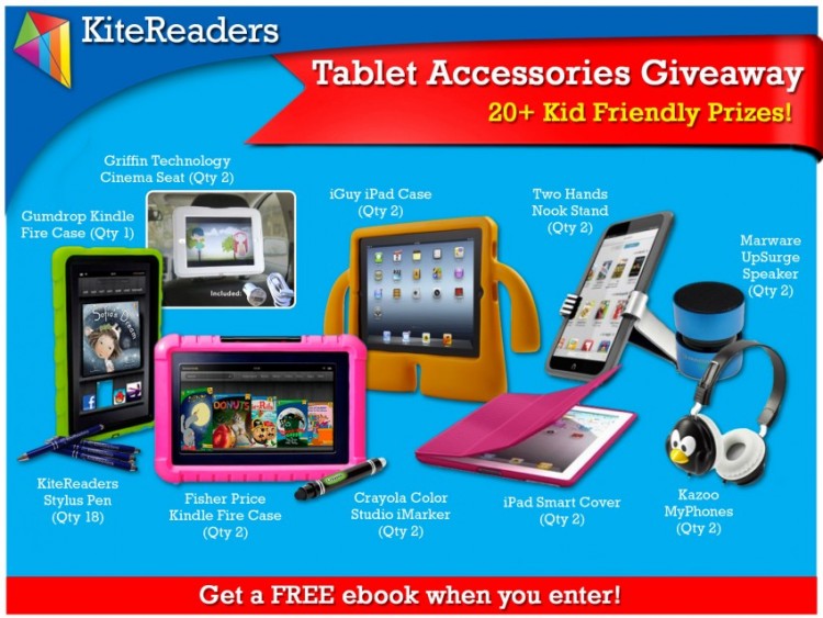 kitereaders tablet accessories giveaway