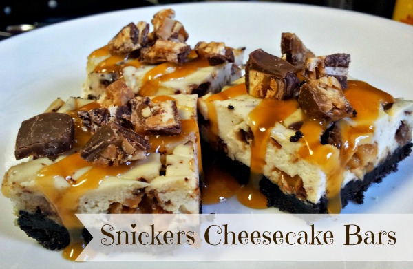 Snickers Cheesecake Recipe #shop #cbias #spookycelebration