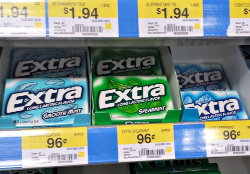 Extra Gum at the Checkout #shop