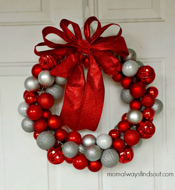 DIY Craft: How To Make an Ornament Wreath